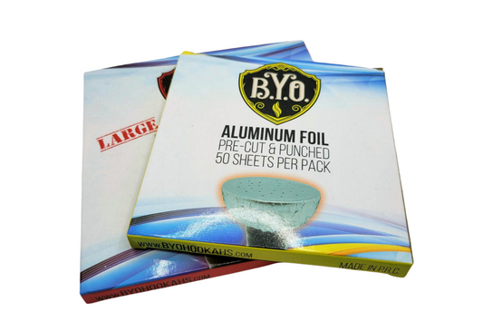 BYO PRE-CUT & PUNCHED ALUMINUM FOIL SMALL