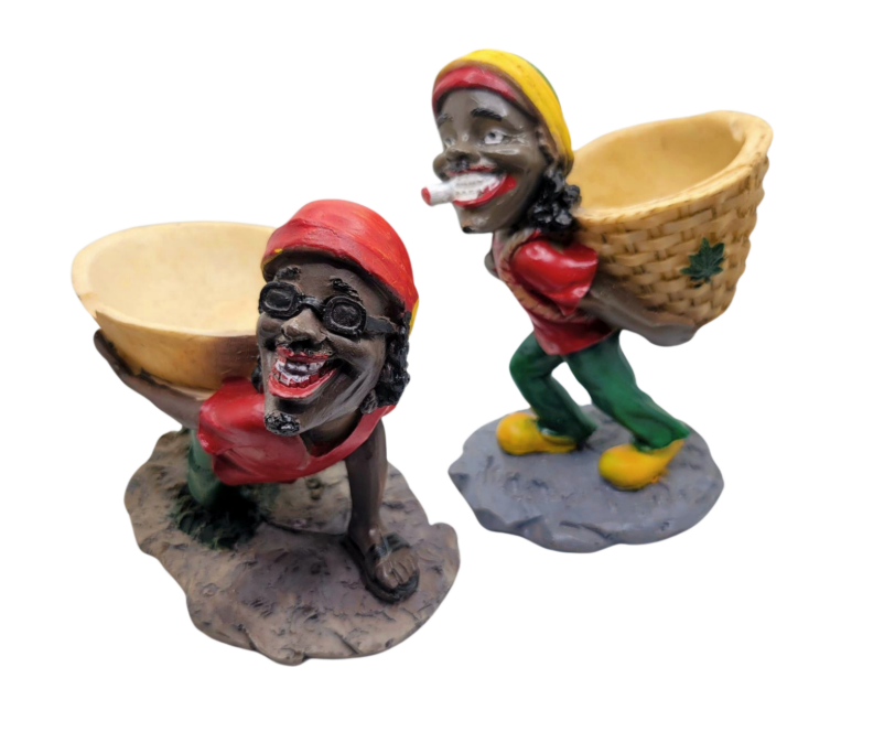 RASTA MAN BASKET ASHTRAY