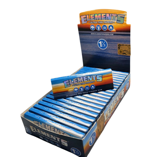 ELEMENTS ULTRA THIN PAPER 1 1/4 SIZE