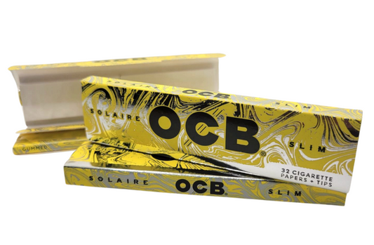 OCB SOLAIRE SLIM PAPERS & TIPS