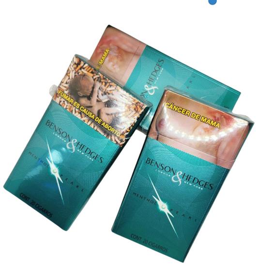 BENSON & HEDGES MENTHOL PEARL CIGARETTES