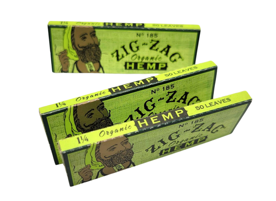 ZIG ZAG ORGANIC HEMP PAPERS (REGULAR & UNBLEACHED)